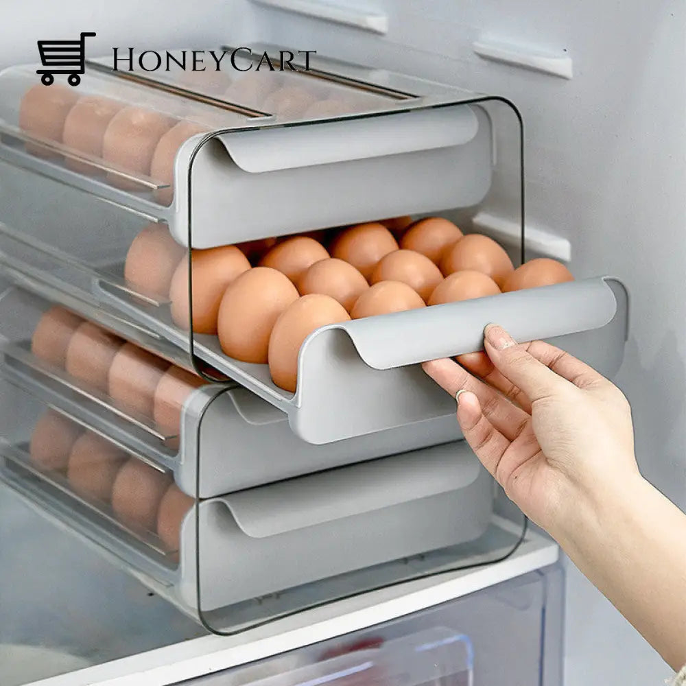 32 Grids Egg Storage Box Plastic
