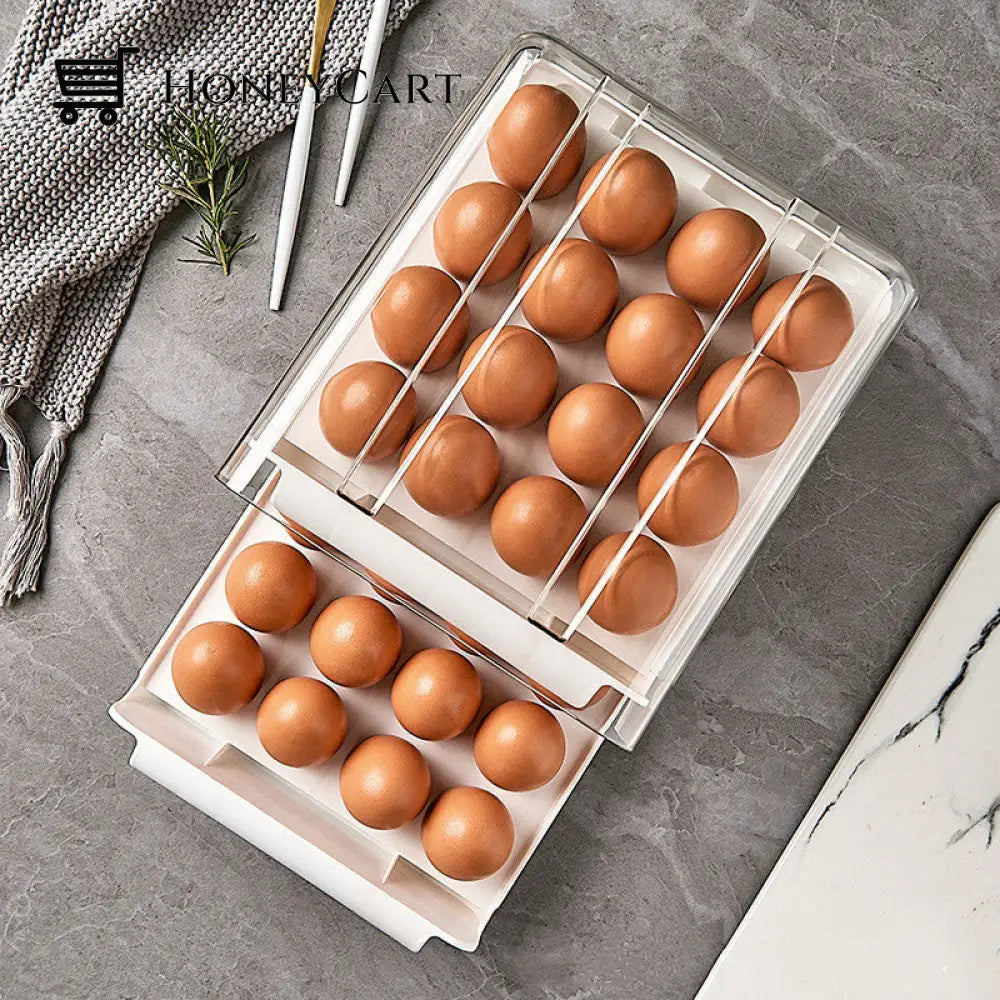 32 Grids Egg Storage Box Plastic