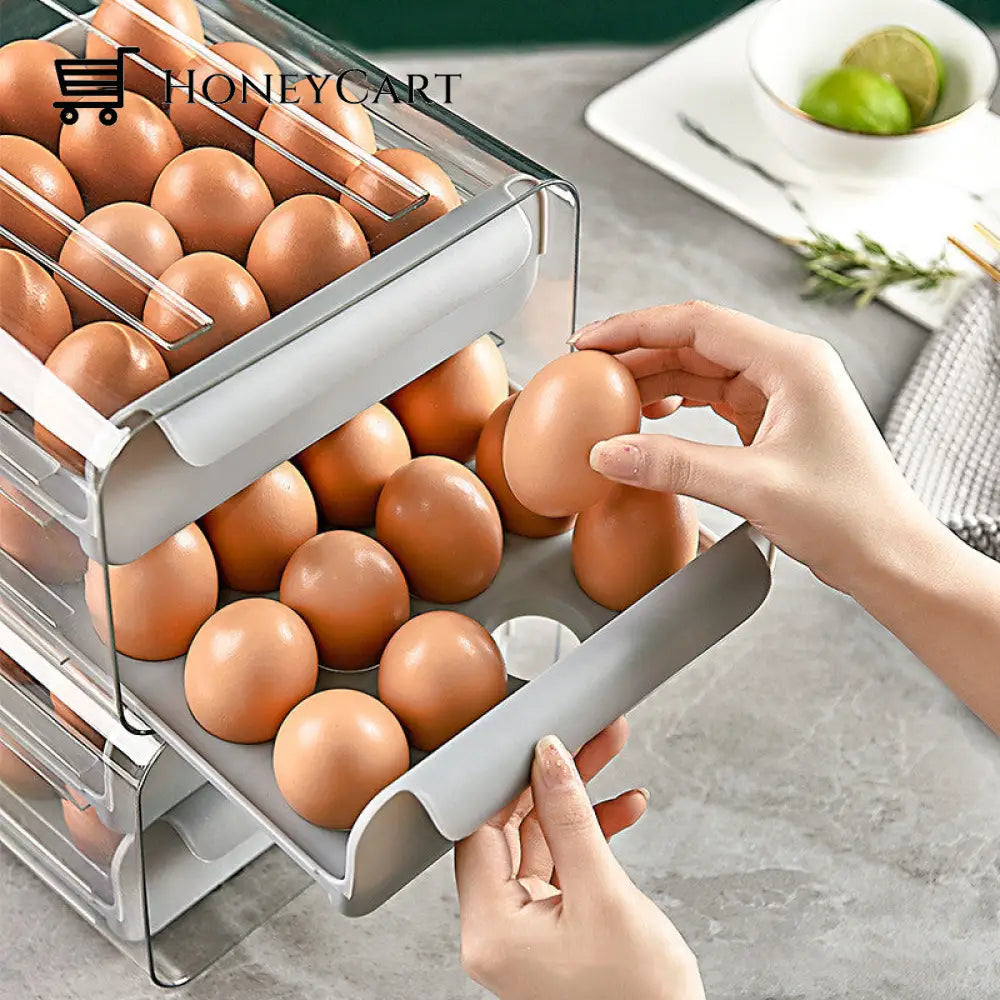 32 Grids Egg Storage Box Plastic