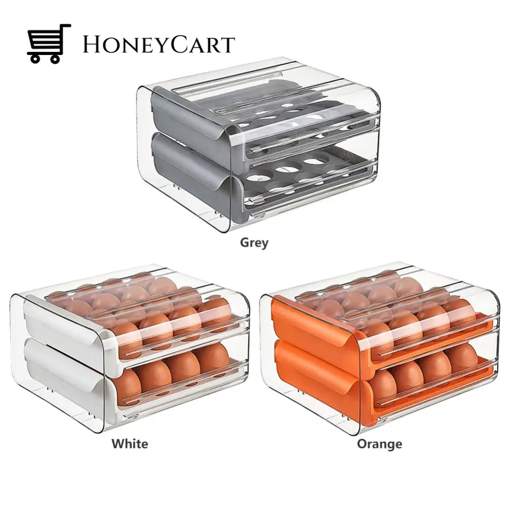 32 Grids Egg Storage Box Plastic