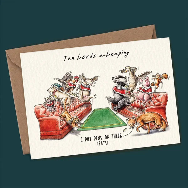 🎁Early Christmas Sale - Twelve Days Of Christmas Card Set