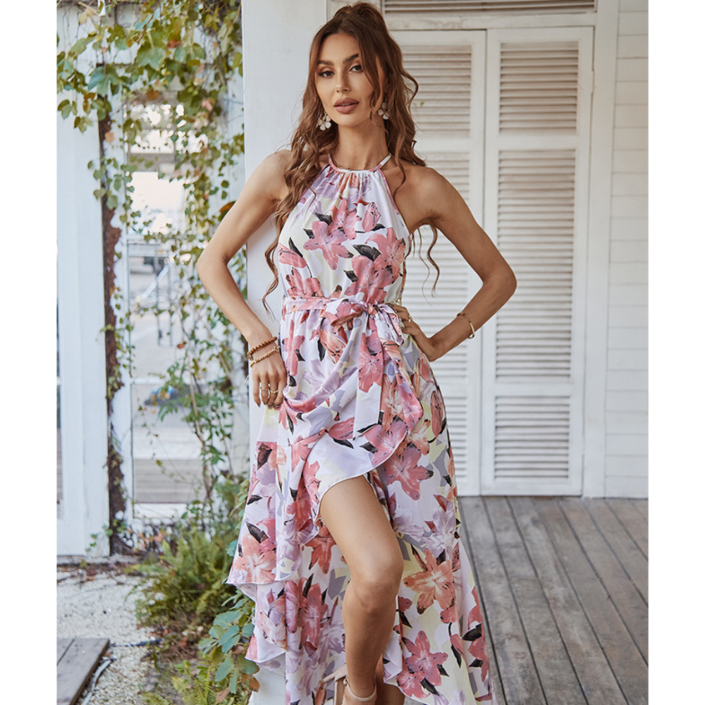 Floral Sleeveless Summer Dress