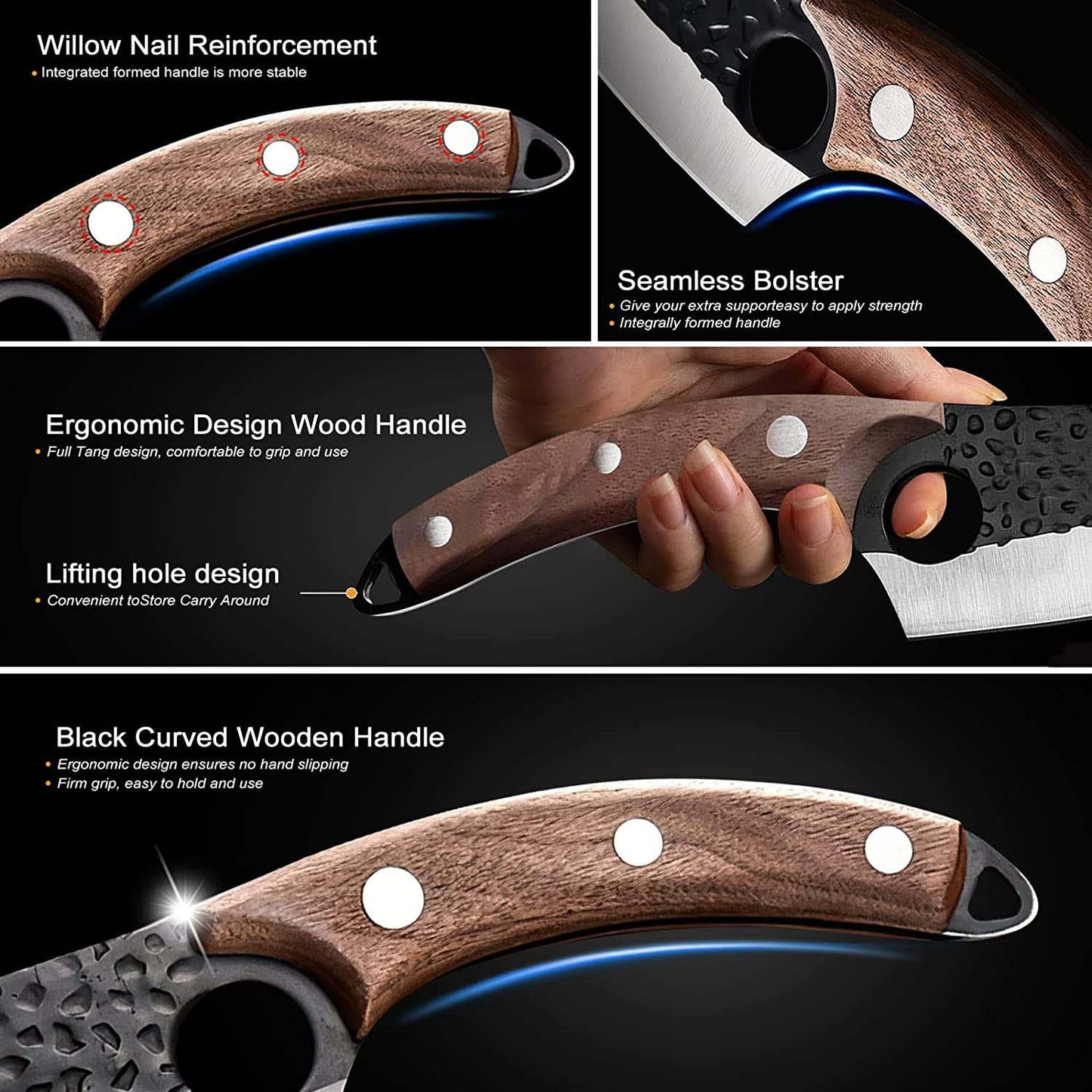 Santoku Japanese Kitchen Knife Set