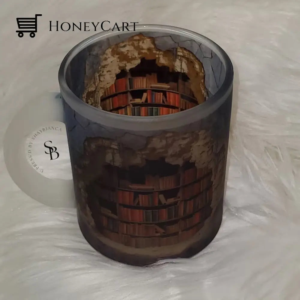 3D Bookshelf Mug