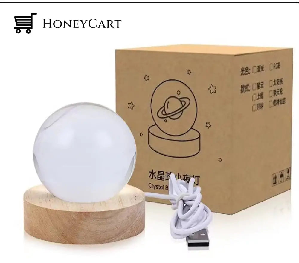 3D Planet Crystal Ball