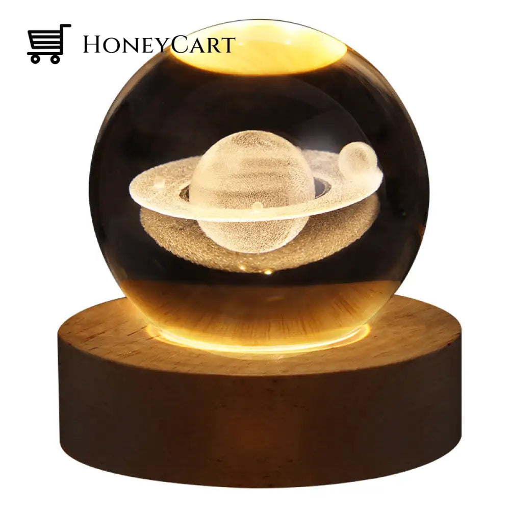 3D Planet Crystal Ball