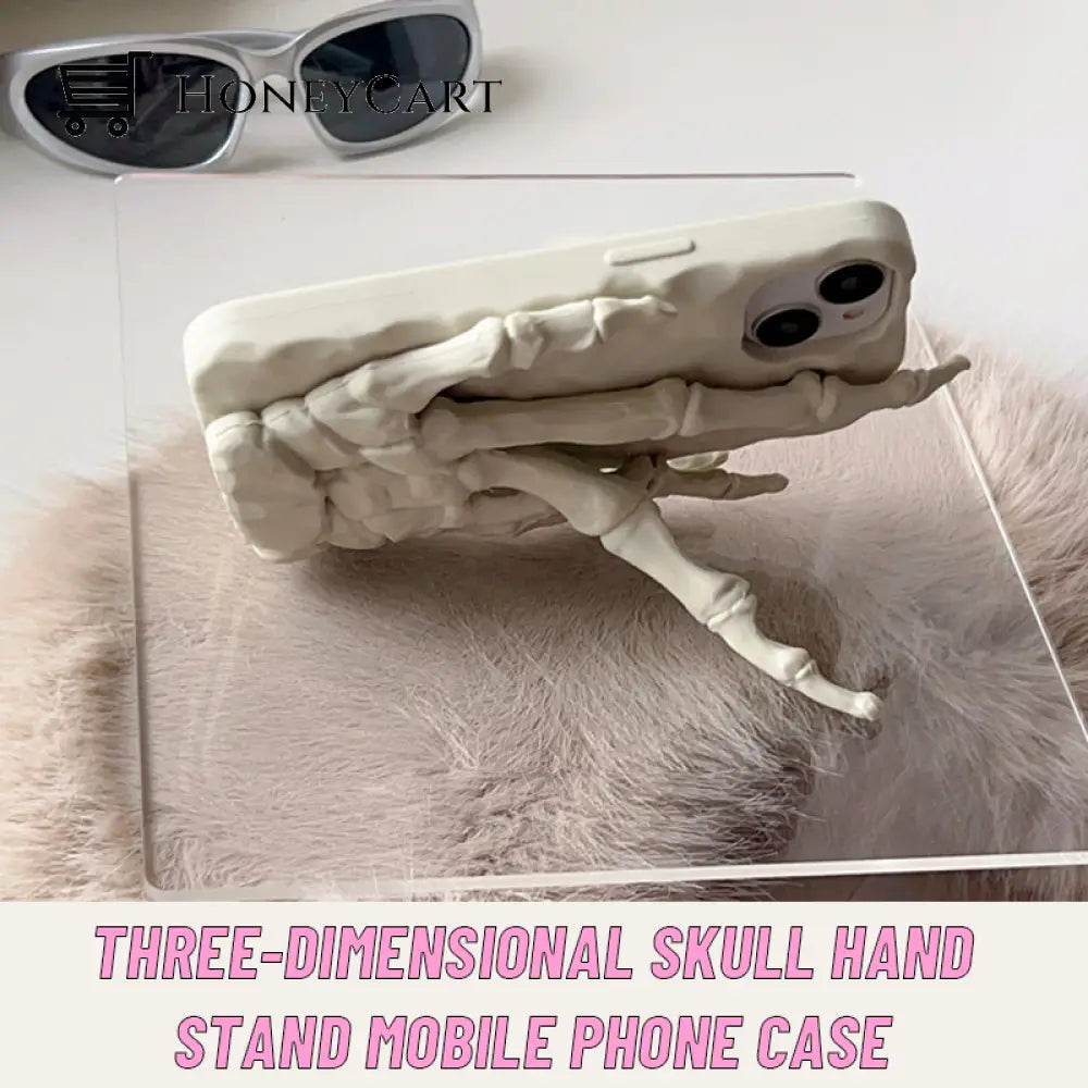 3D Skull Hand Phone Case Electronics & Accessories