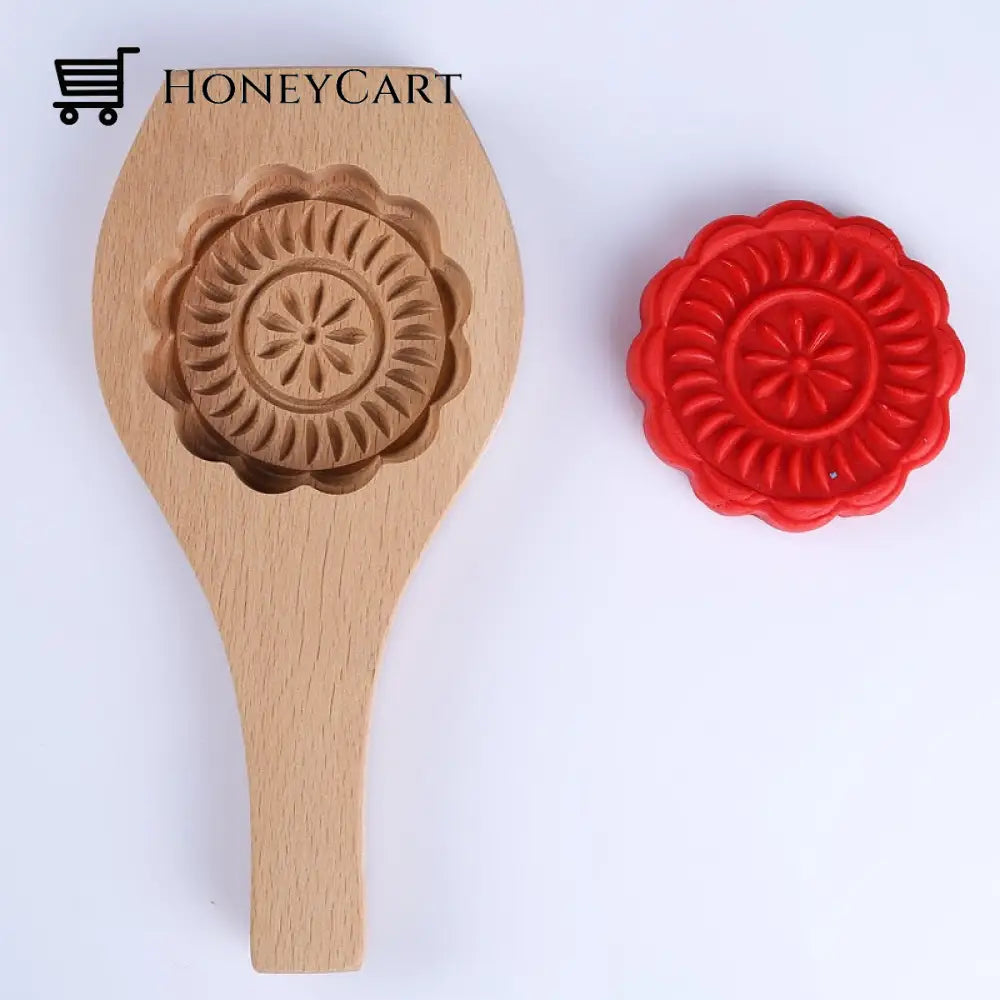 3D Wooden Baking Decorative Molds Kitchen