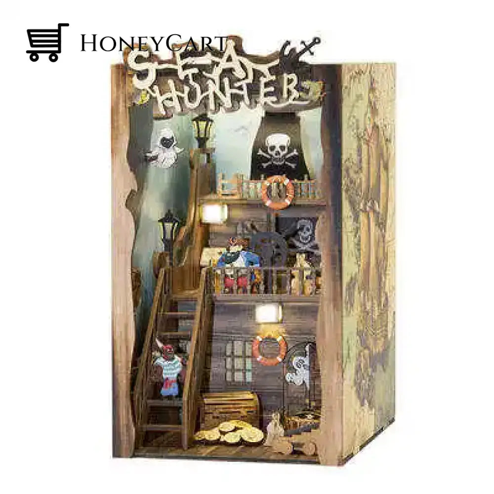 3D Wooden Puzzle Booken Tool