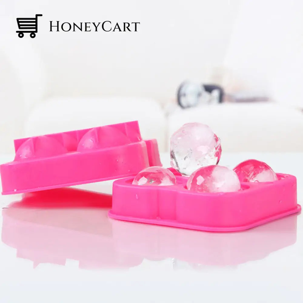 3Pcs Ice Cube Ball Maker Mold