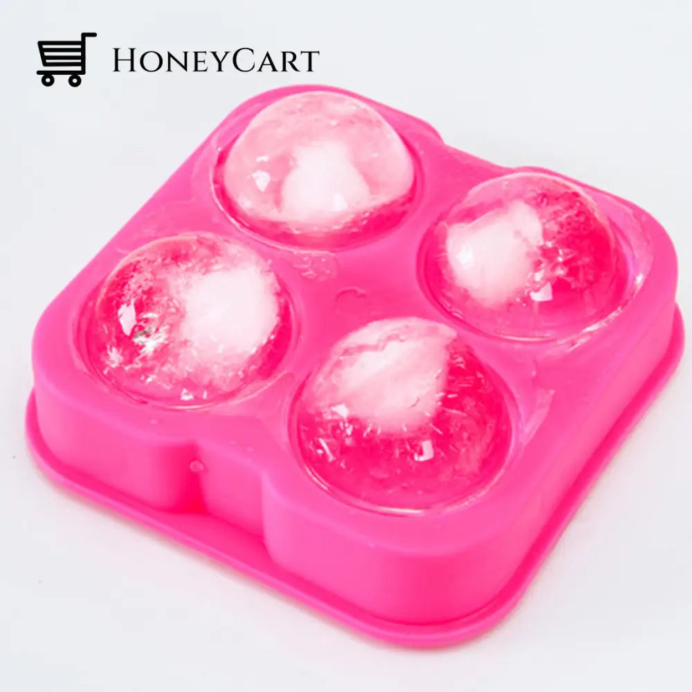 3Pcs Ice Cube Ball Maker Mold Rose