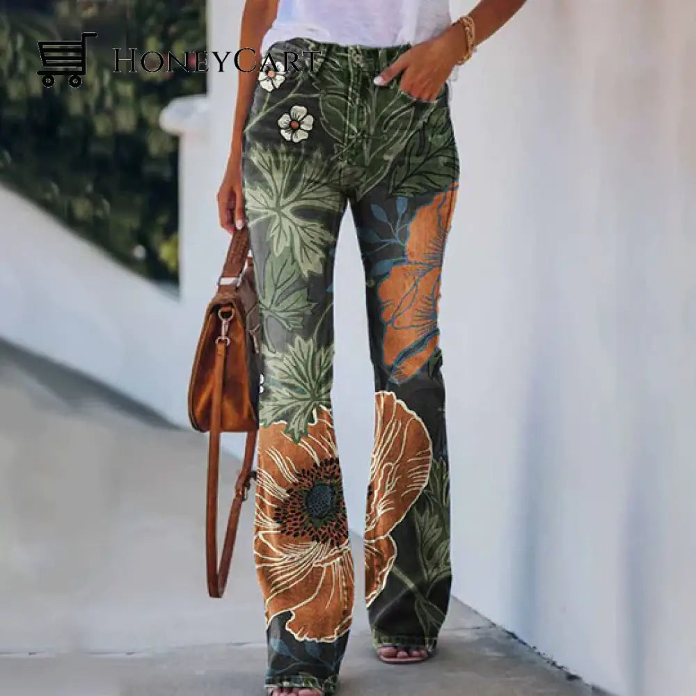 4 Button Flare Jeans Tool