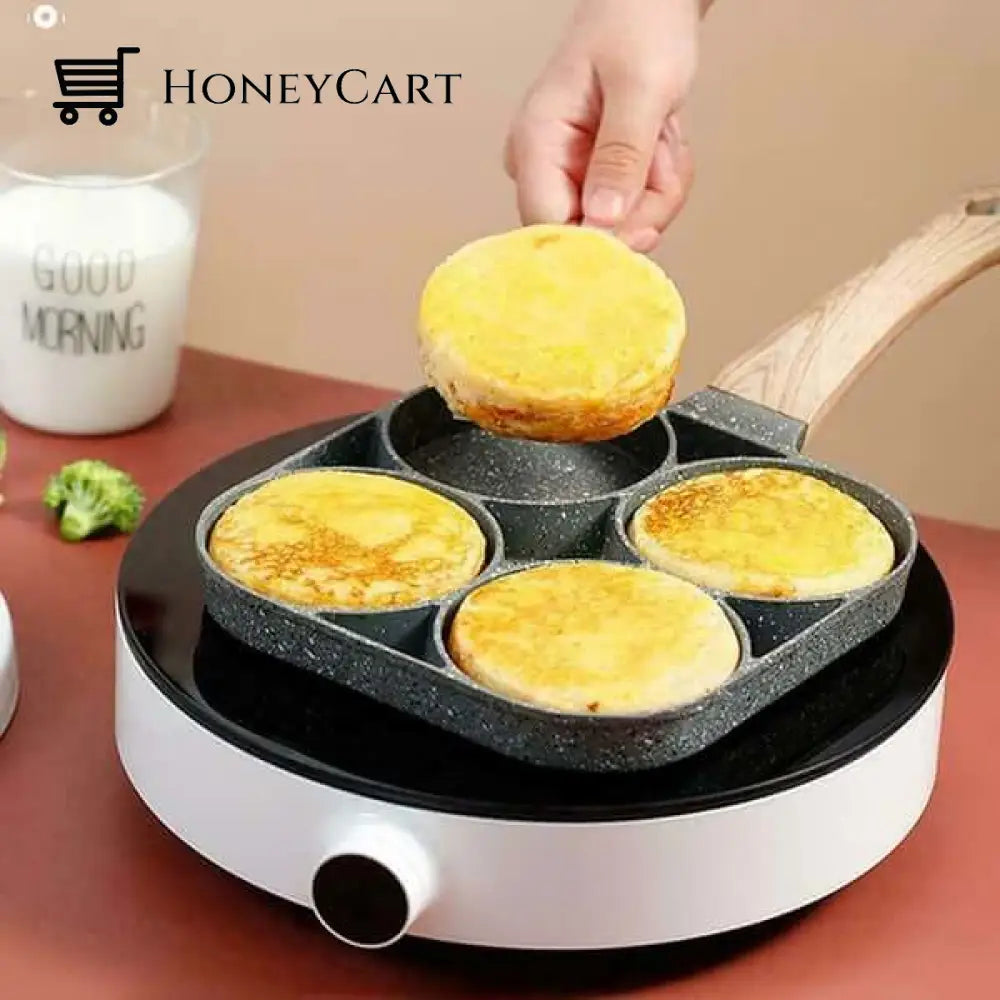4 Hole Maifanshi Stone Non-Stick Egg Ham Pot Tool
