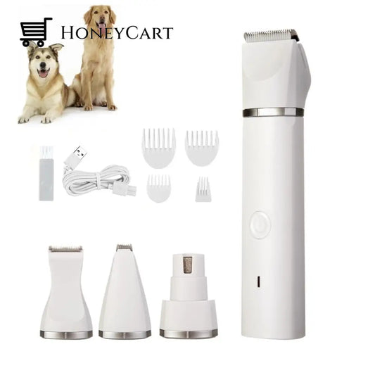 4 In 1 Pet Electric Hair Trimmer
