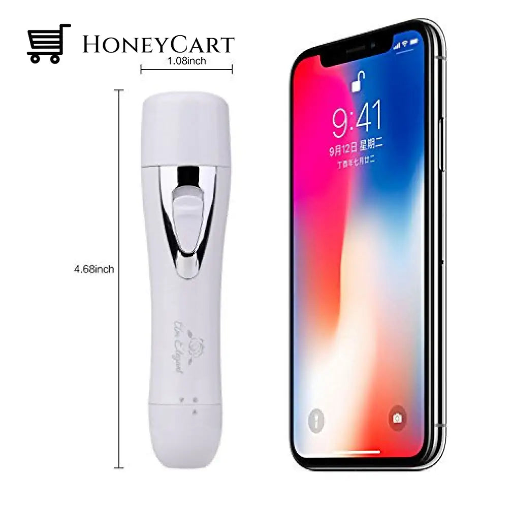 4-In-1 Womens Painless Compact Electric Facial Hair Epilator Remover