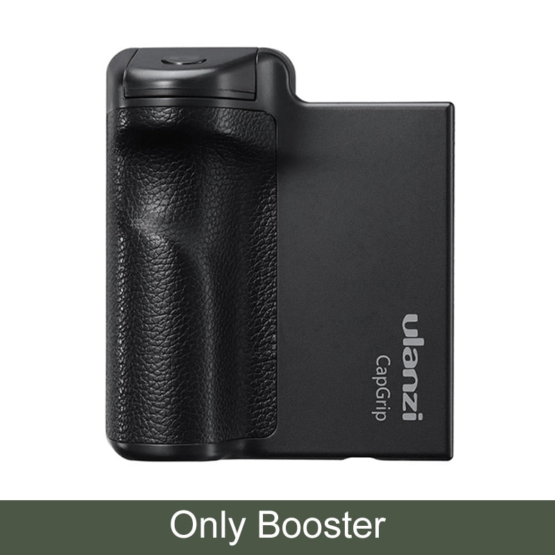 Handheld Selfie Booster Hand grip Bluetooth Remote Control Phone Shutter