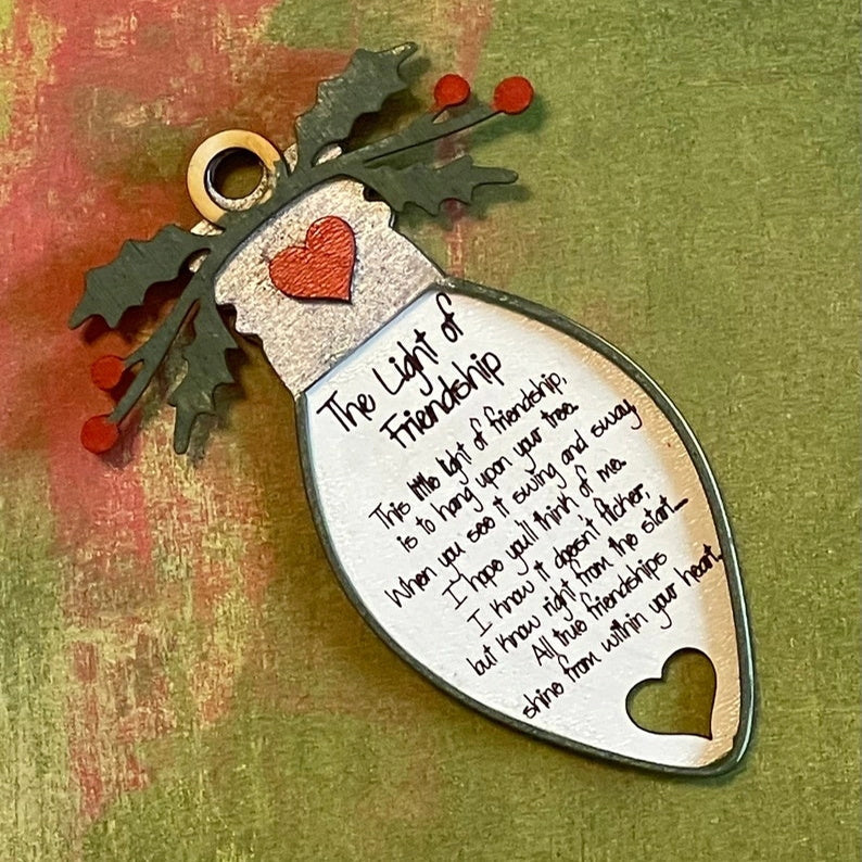 ⚡40% OFF Christmas Sale🎅Friendship Ornament Gift