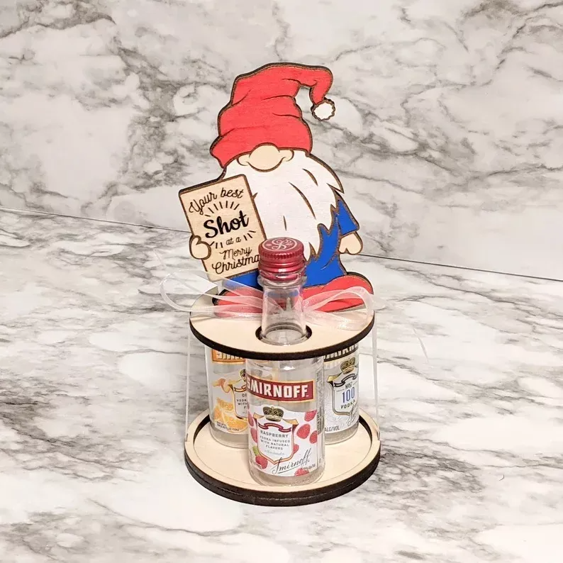 Christmas Mini Wine Bottle Holder