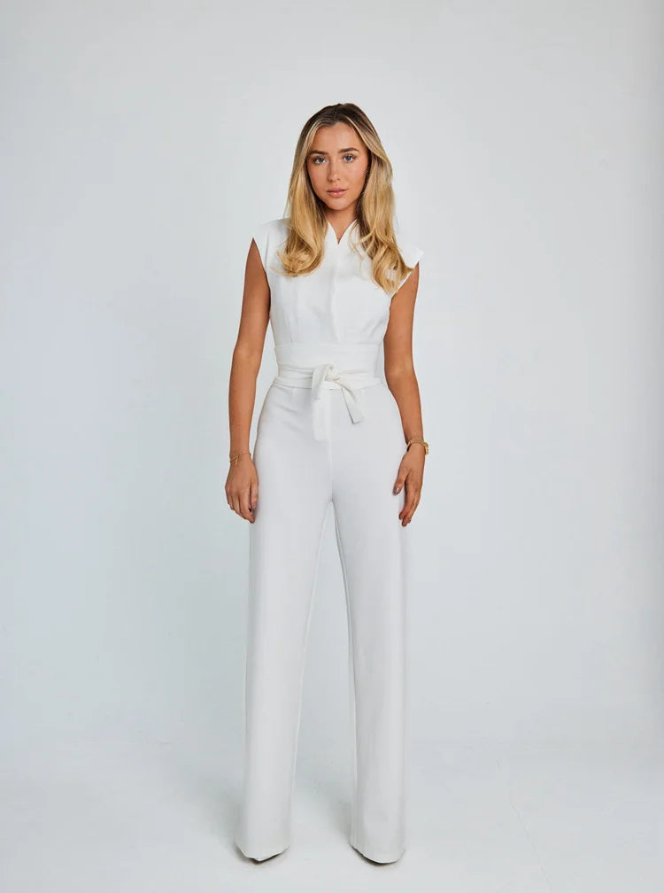 Smart Casual Wide Leg Jumpsuit