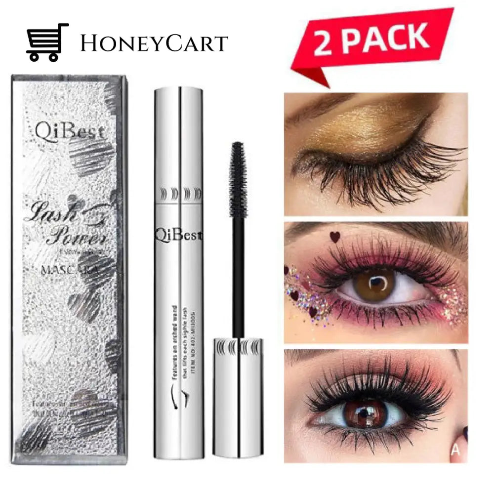 4D Natural Fiber Extension Long Curling Mascara Buy 1 Get Free