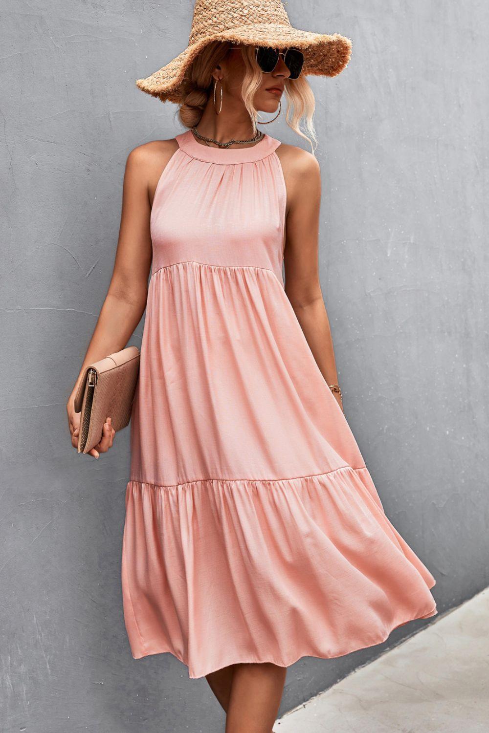 Sleeveless Regular Dress