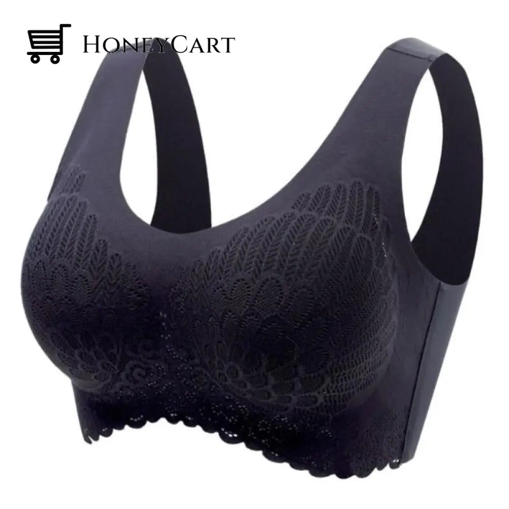 5D Wireless Contour Bra Black / M Womens Clothing