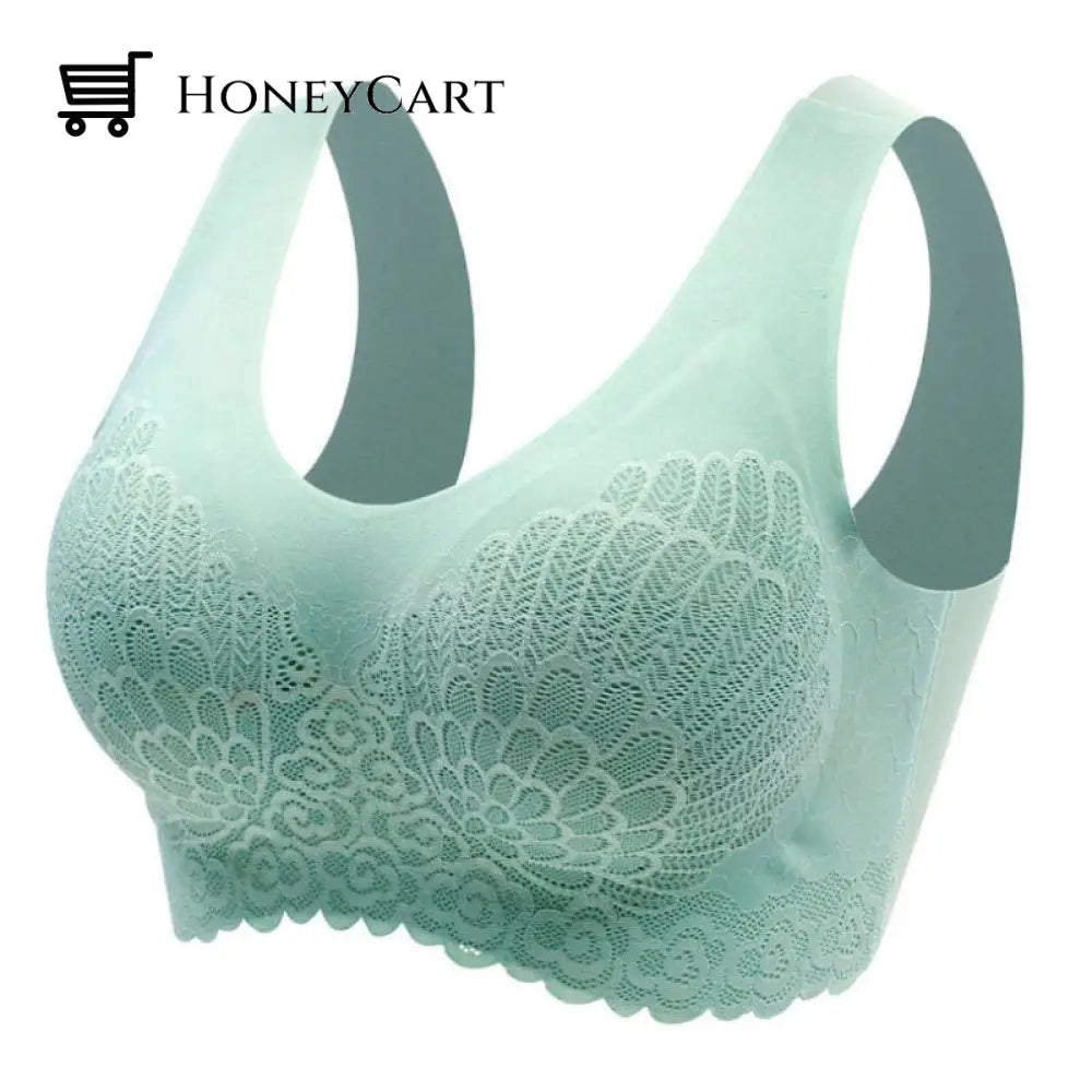 5D Wireless Contour Bra Green / M Womens Clothing