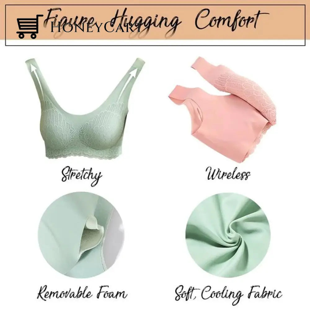 5D Wireless Contour Bra Womens Clothing