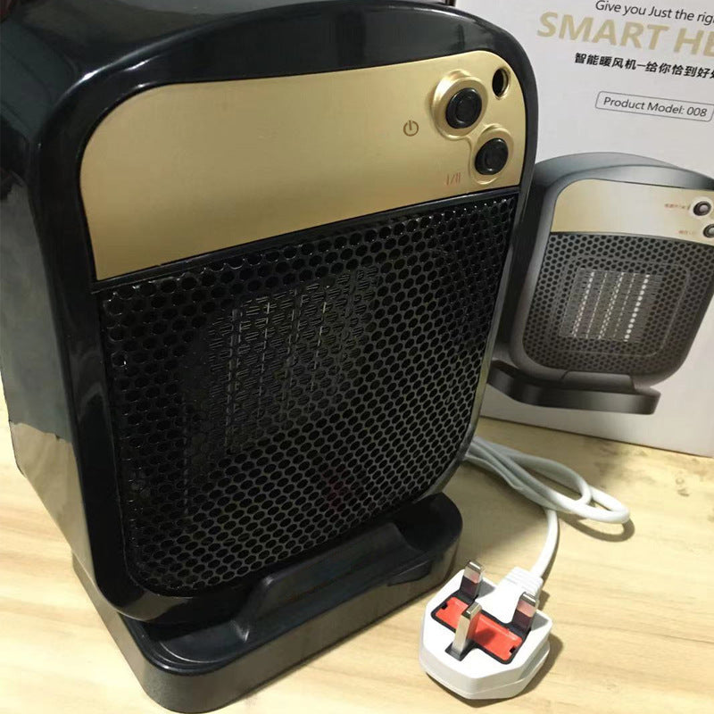 220V Portable Electric Heater 1200W Desktop Fan Heater (Warm Air Blower) | Home Vertical Small Heater Office