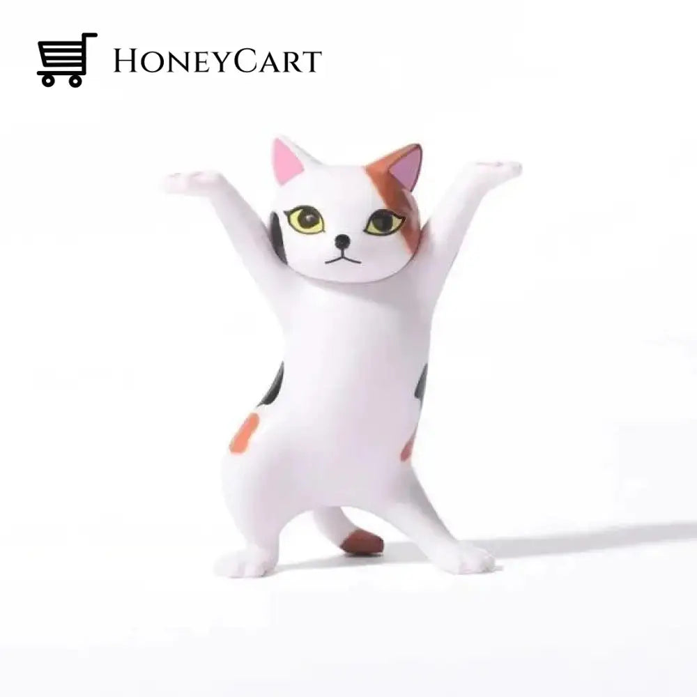 (5Pcs) Cute Dance Cat Multifunction Holders