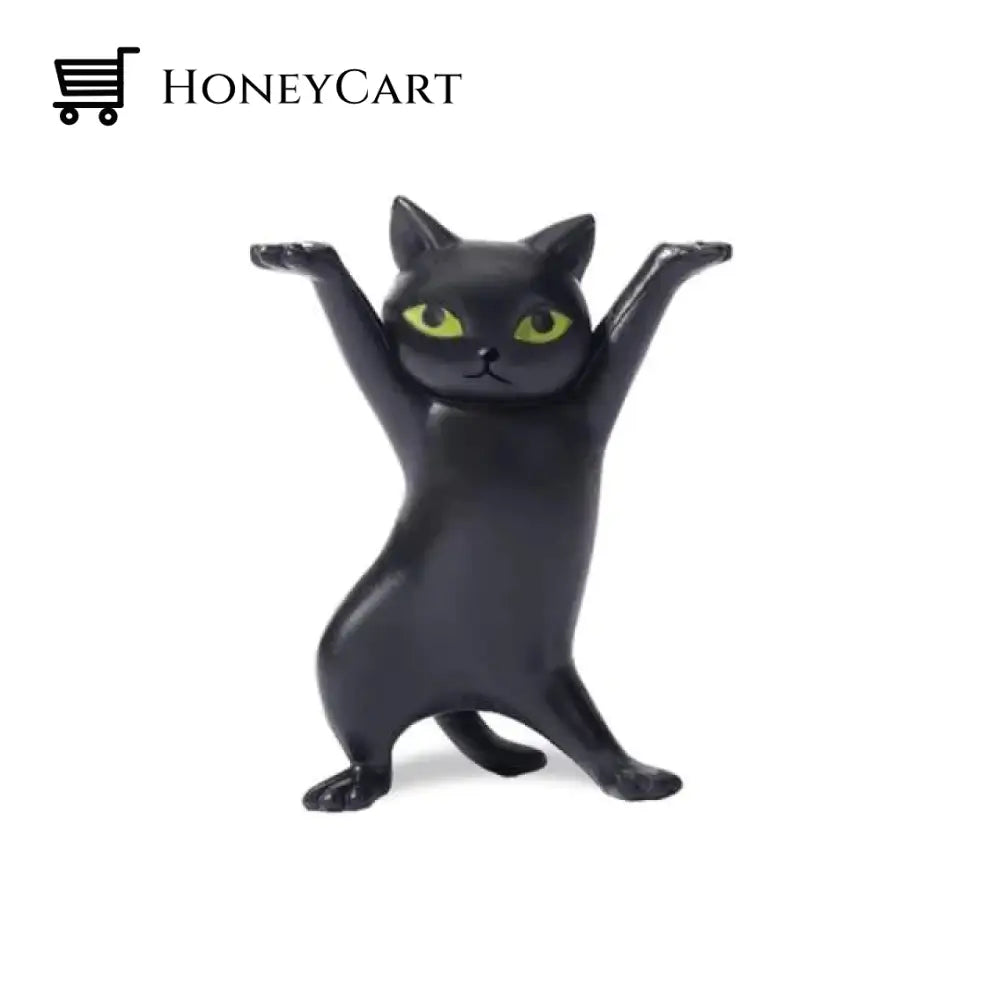 (5Pcs) Cute Dance Cat Multifunction Holders