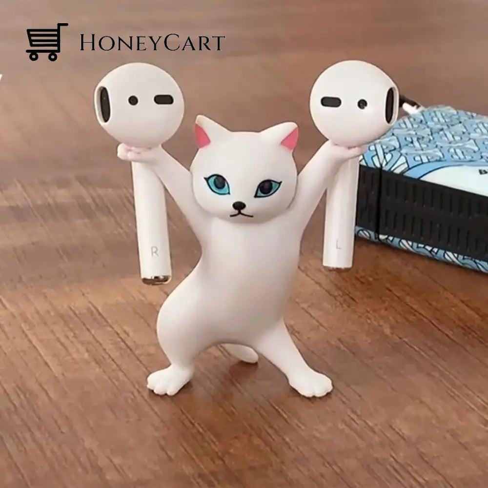 (5Pcs) Cute Dance Cat Multifunction Holders