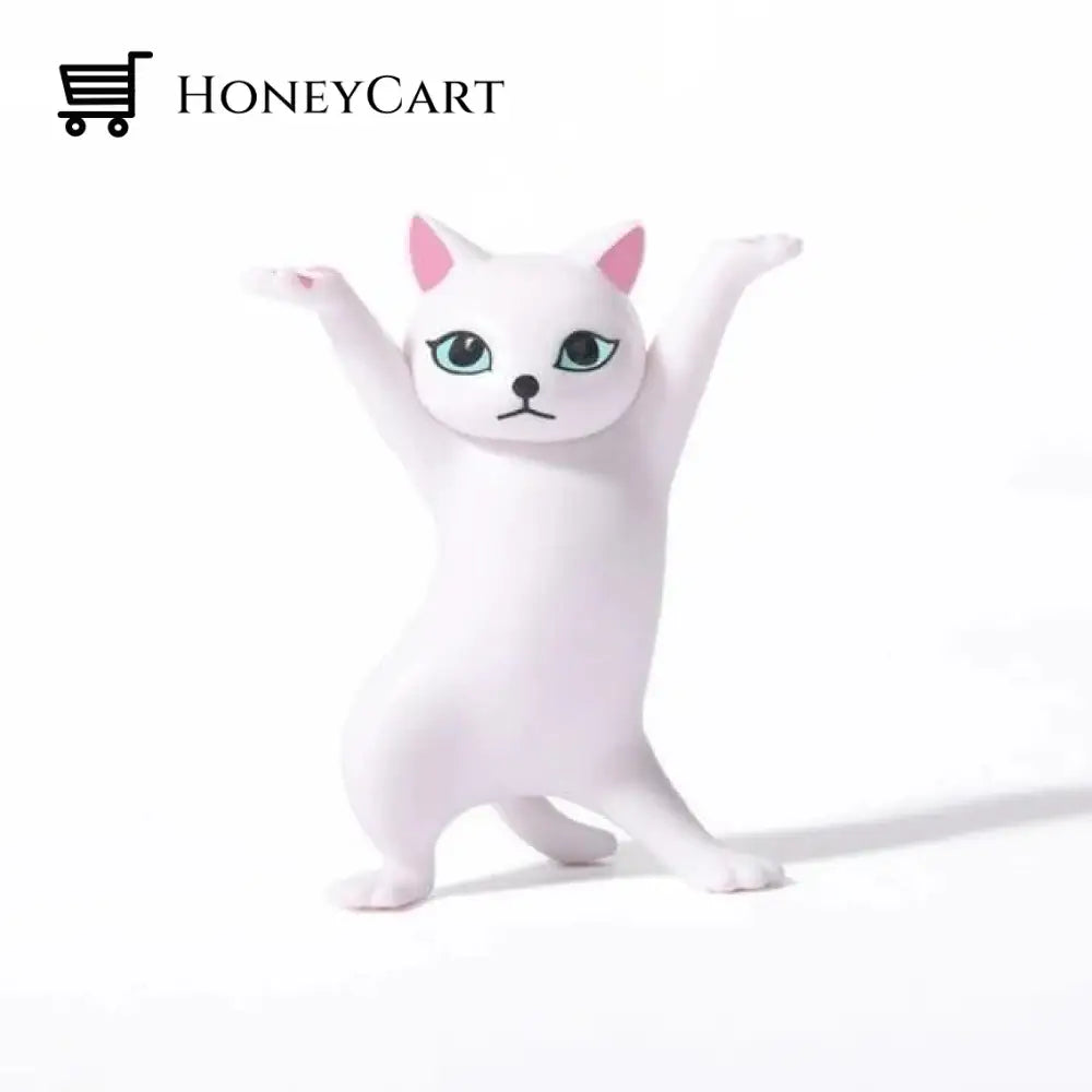 (5Pcs) Cute Dance Cat Multifunction Holders