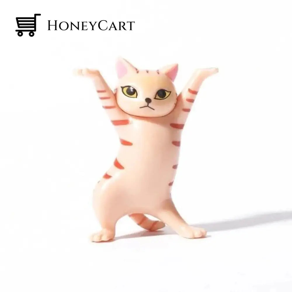 (5Pcs) Cute Dance Cat Multifunction Holders