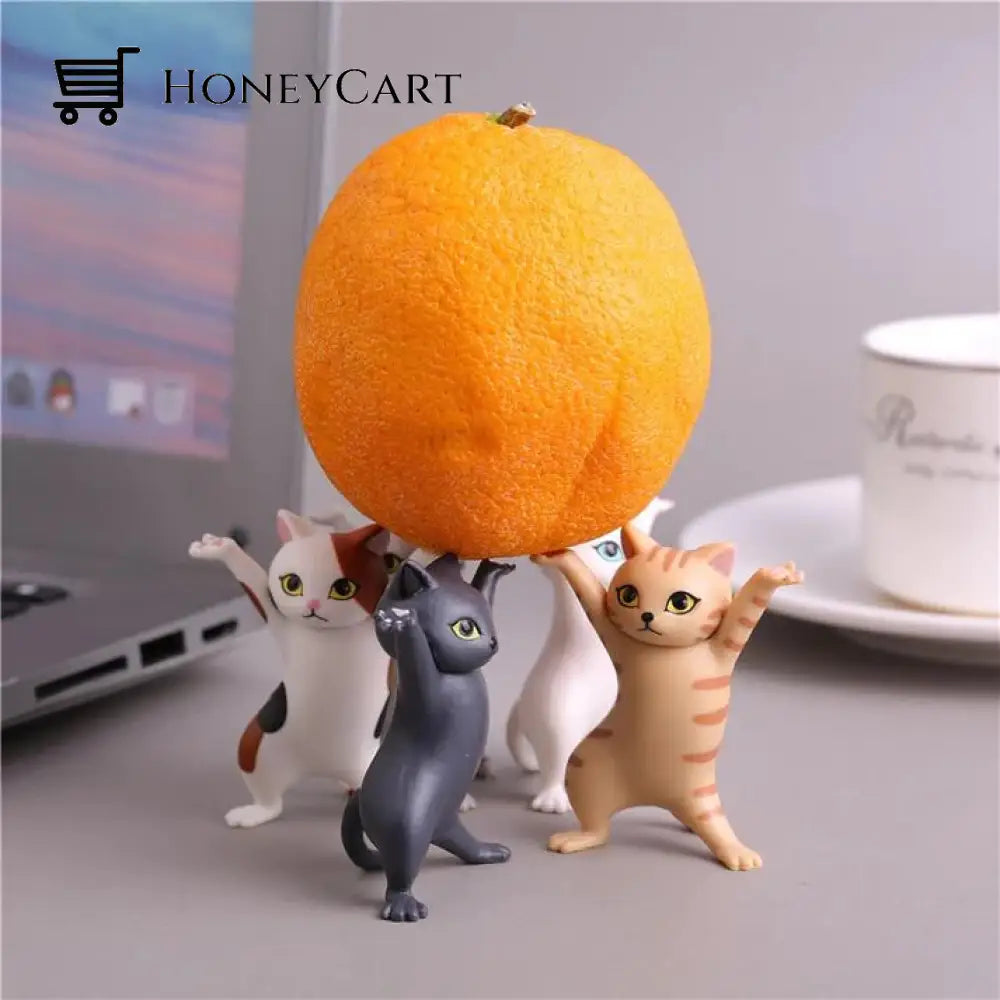 (5Pcs) Cute Dance Cat Multifunction Holders Buy 3