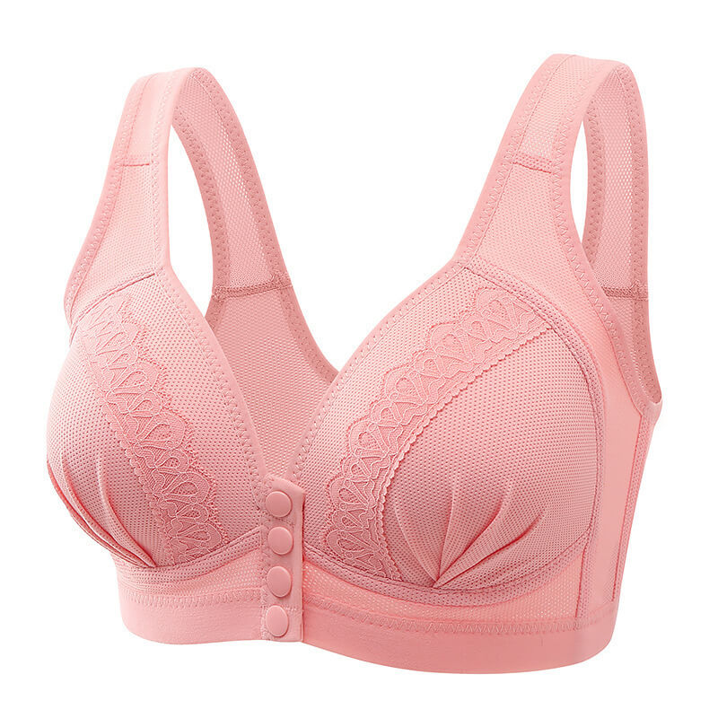 🥰Front Button Breathable Skin-Friendly Cotton Bra