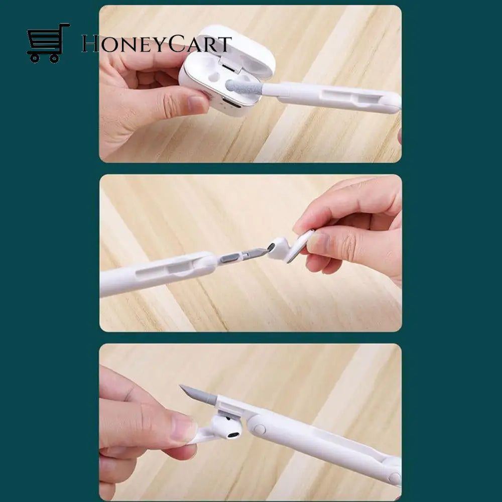 7In1 Computer Phone Cleaning Set Fiber Cards & Brushes