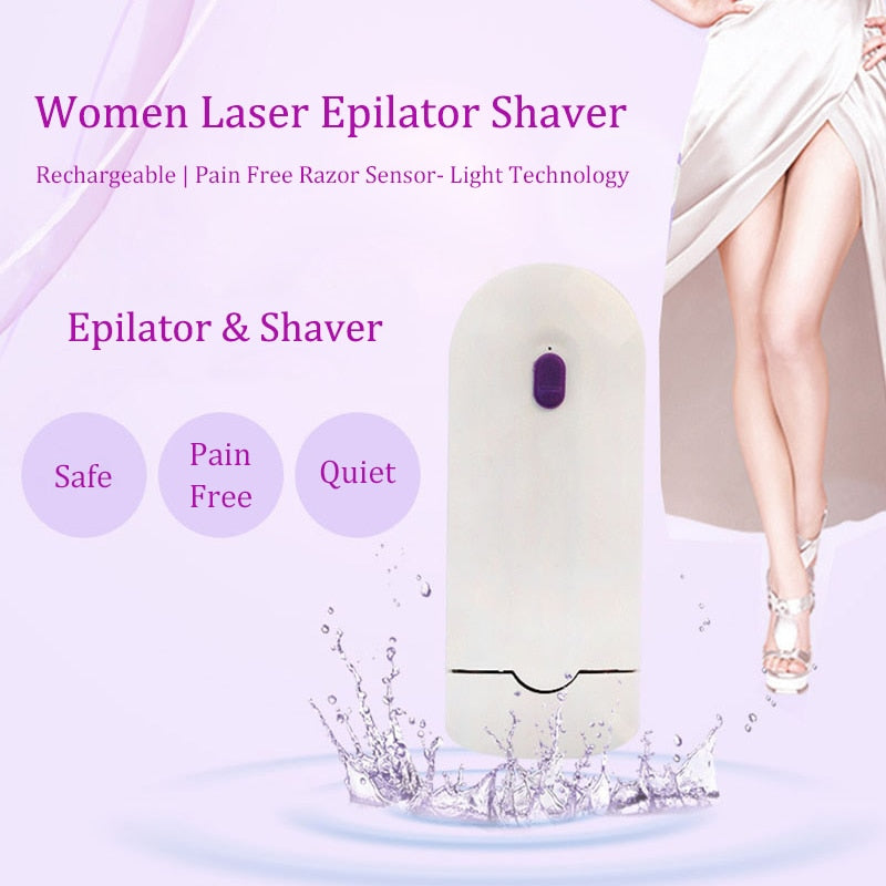 Women Laser Rechargeable Epilator