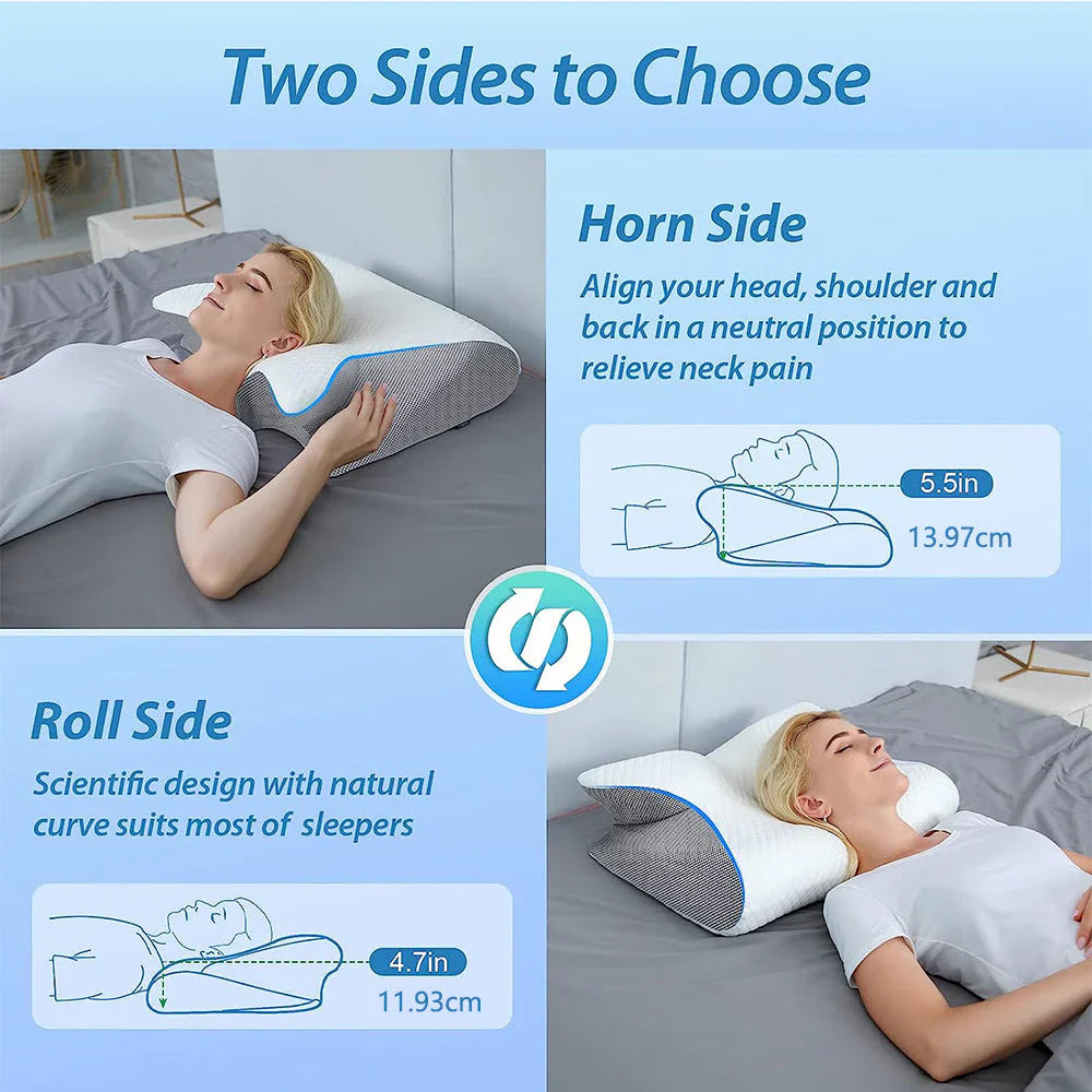 Contour Neck Pain Back Pain Relief Pillow