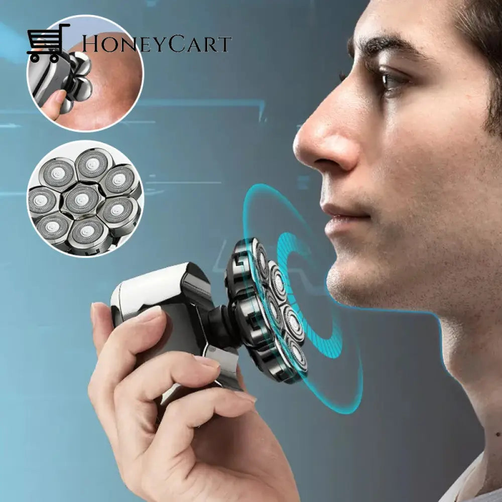 8D Upgraded Led Display 10 In 1 Multifunctional Shaver