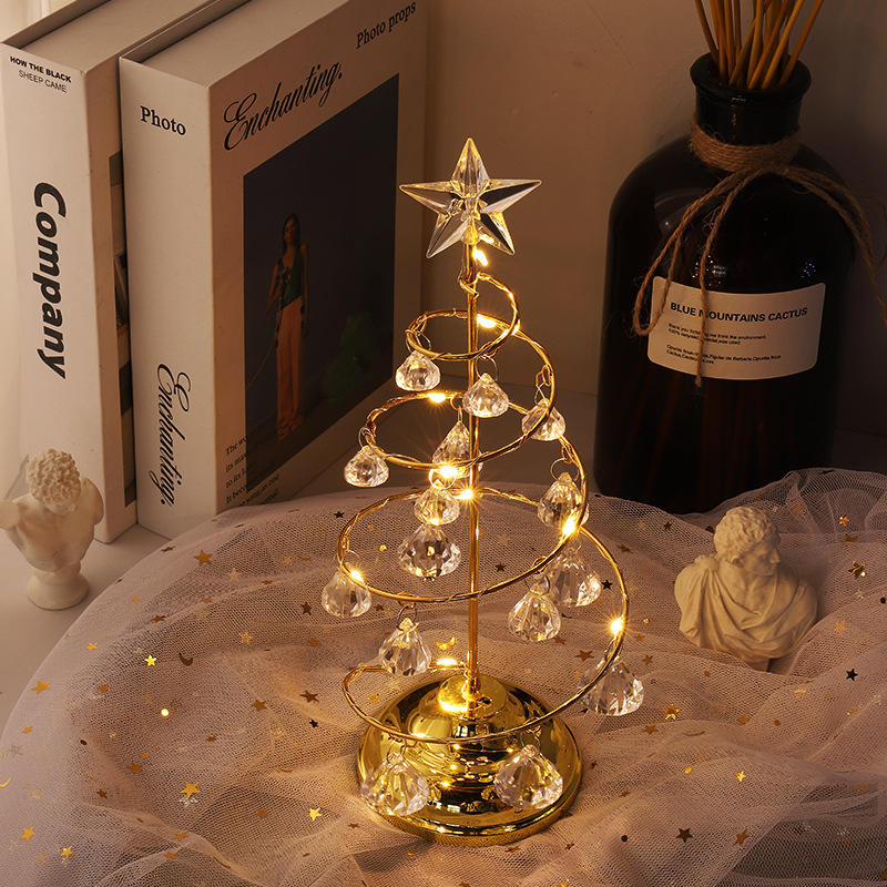 Christmas Crystal Tree Light