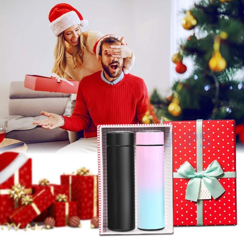 Intelligent Stainless Steel Thermos Temperature Display Smart Water Bottle Vacuum Flasks Thermoses Coffee Cup