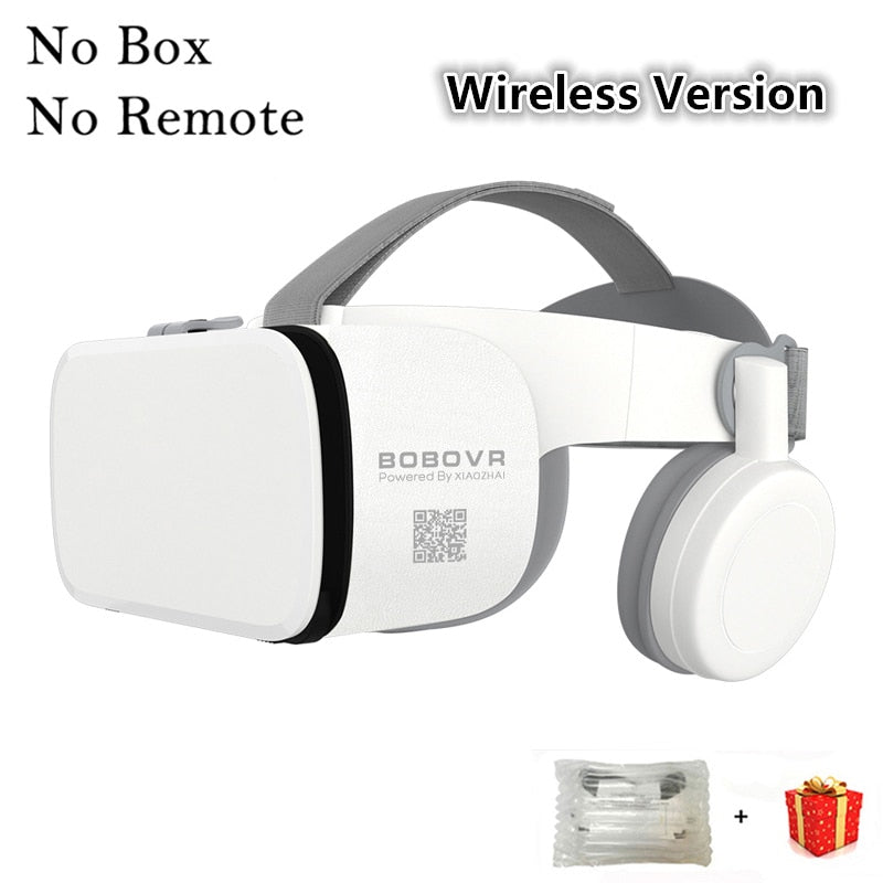 Bluetooth Casque Helmet 3D VR Glasses Virtual Reality Headset For Smartphone