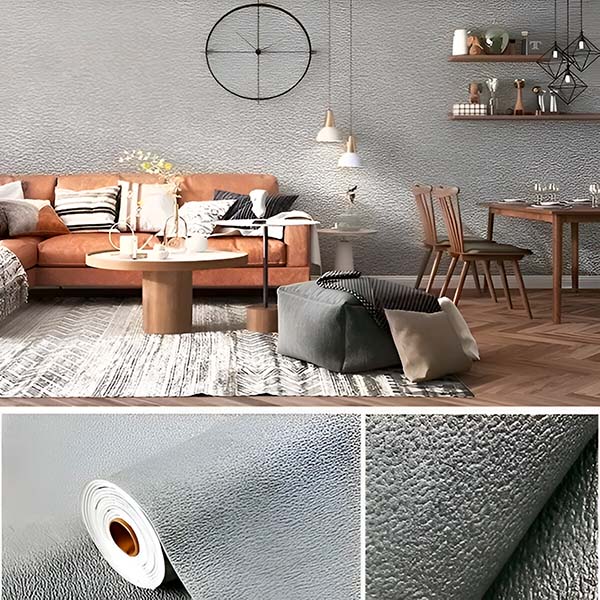 Self-Adhesive Textured Wallpaper