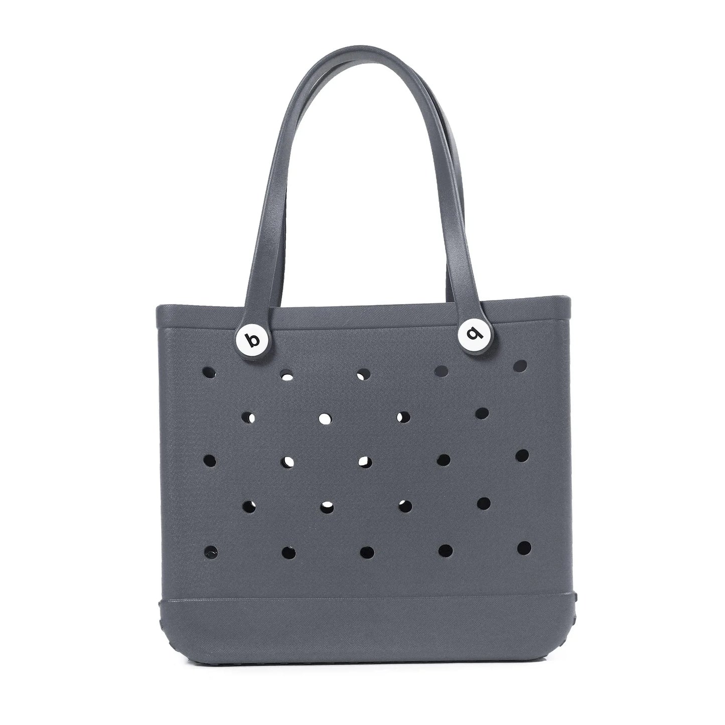 Beach Bogg Bag Rubber Tote Bag Waterproof Travel Bag for Women Washable Tote Bag Handbag For Sports Beach Market Pool