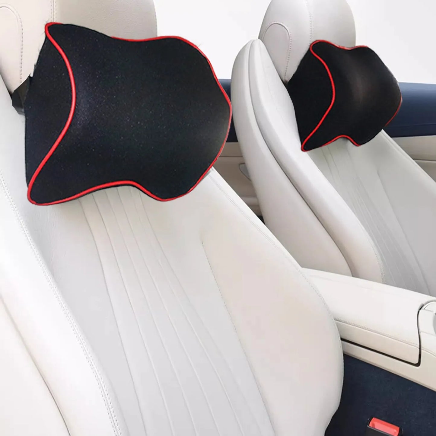 Car Neck Headrest Pillow Memory Foam Cushion - Support and Comfort for Long Drives