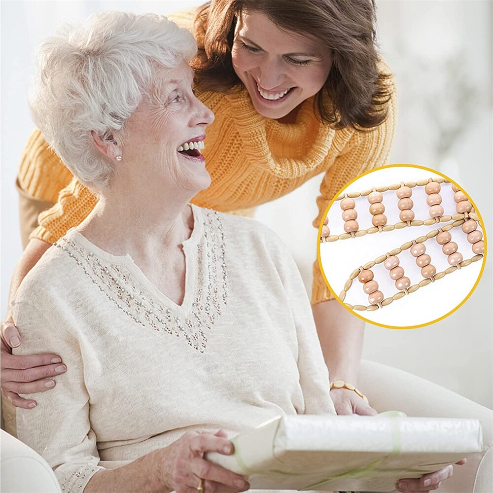 Handheld Wooden Massage Roller