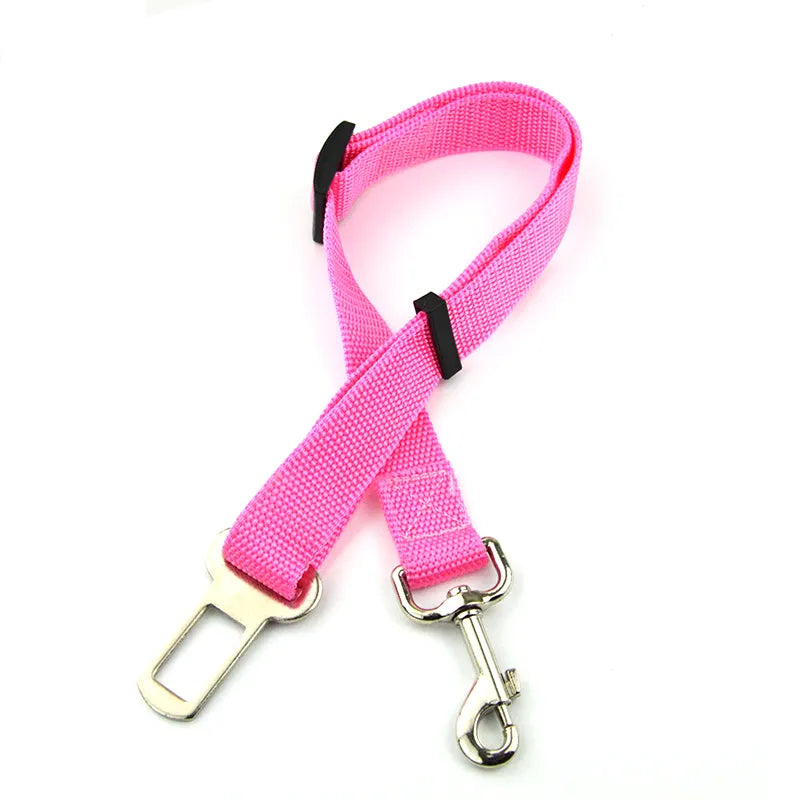 Dog car harness: Adjustable Car Seat Belt for Dogs and Cats