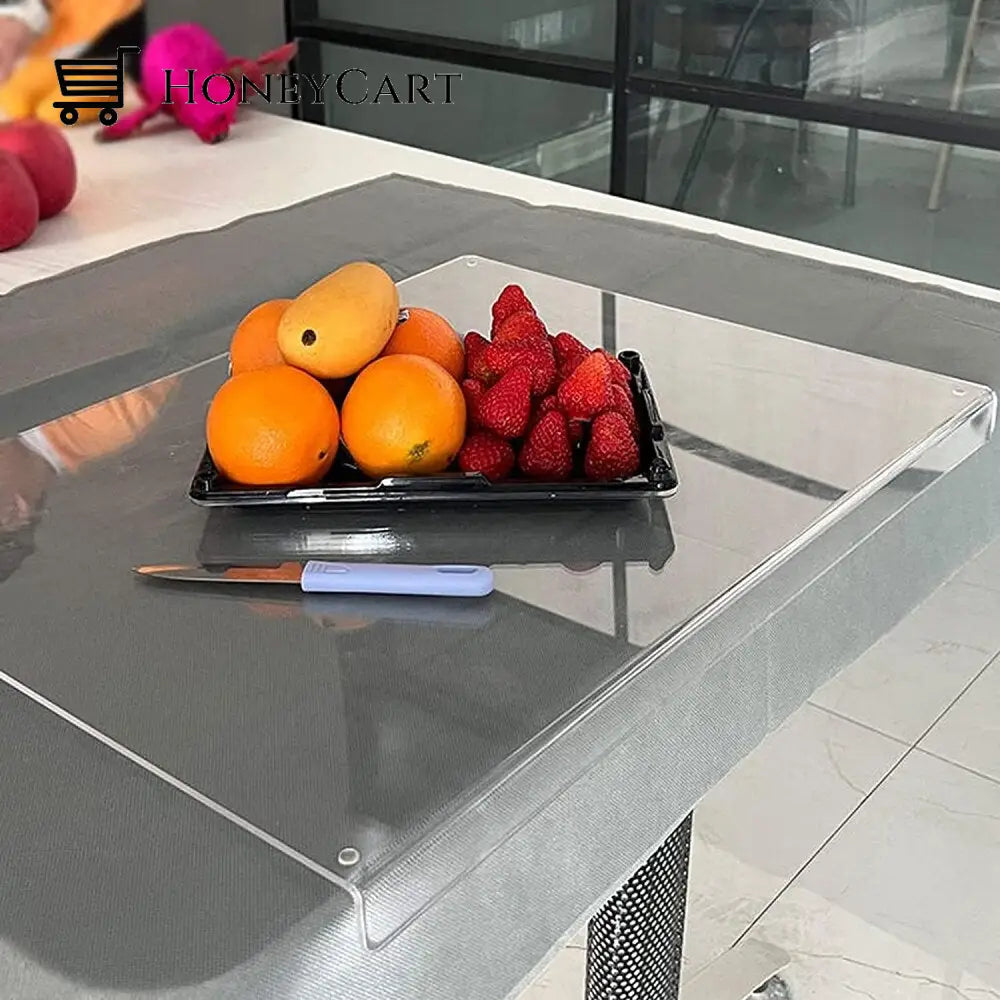 Acrylic Anti-Slip Transparent Cutting Board