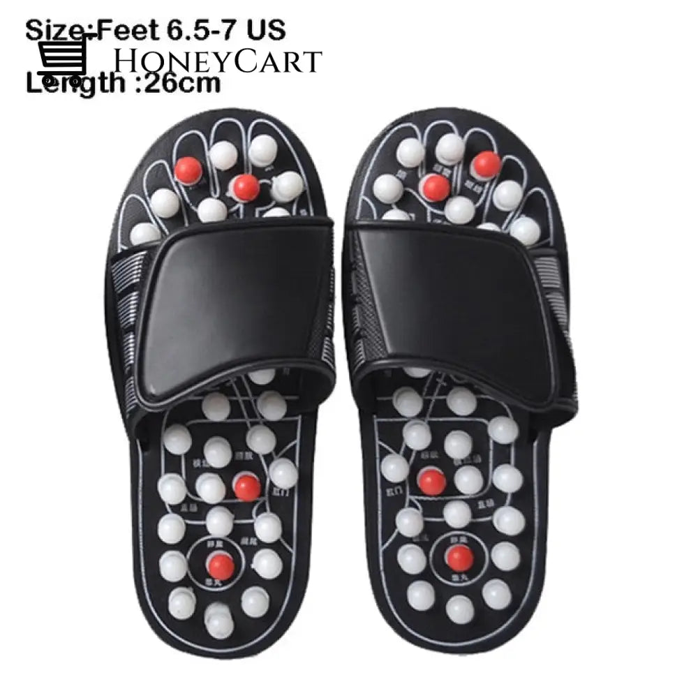 Acupressure & Reflexology Daily Foot Massager Sandals White 26Cm